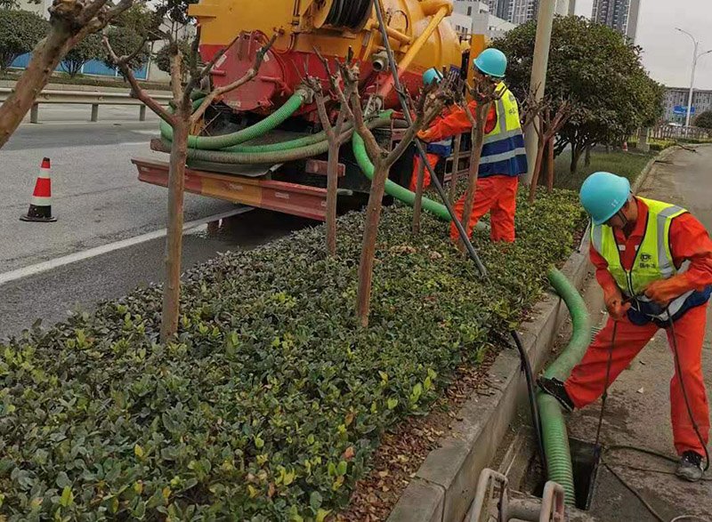 武乡市政管道清淤